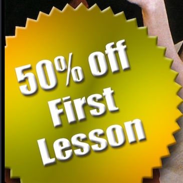 Half off first lesson