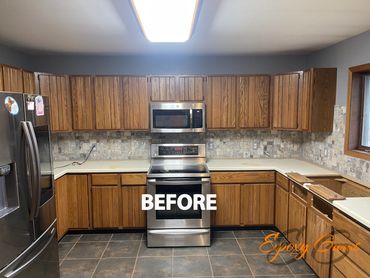 Cabinet painting Wisconsin and baraboo Wisconsin area for cabinet painting and tile backsplashes