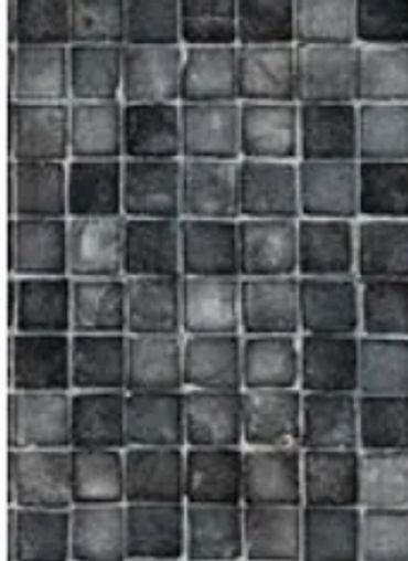 All Gray Slate NO BORDER Wall 
Gray Slate Floor