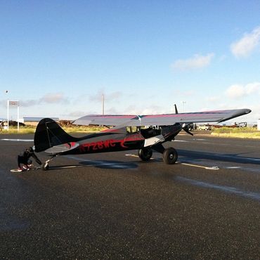 One of many! A1C Husky. Hayward CA to Oshkosh WI and back!