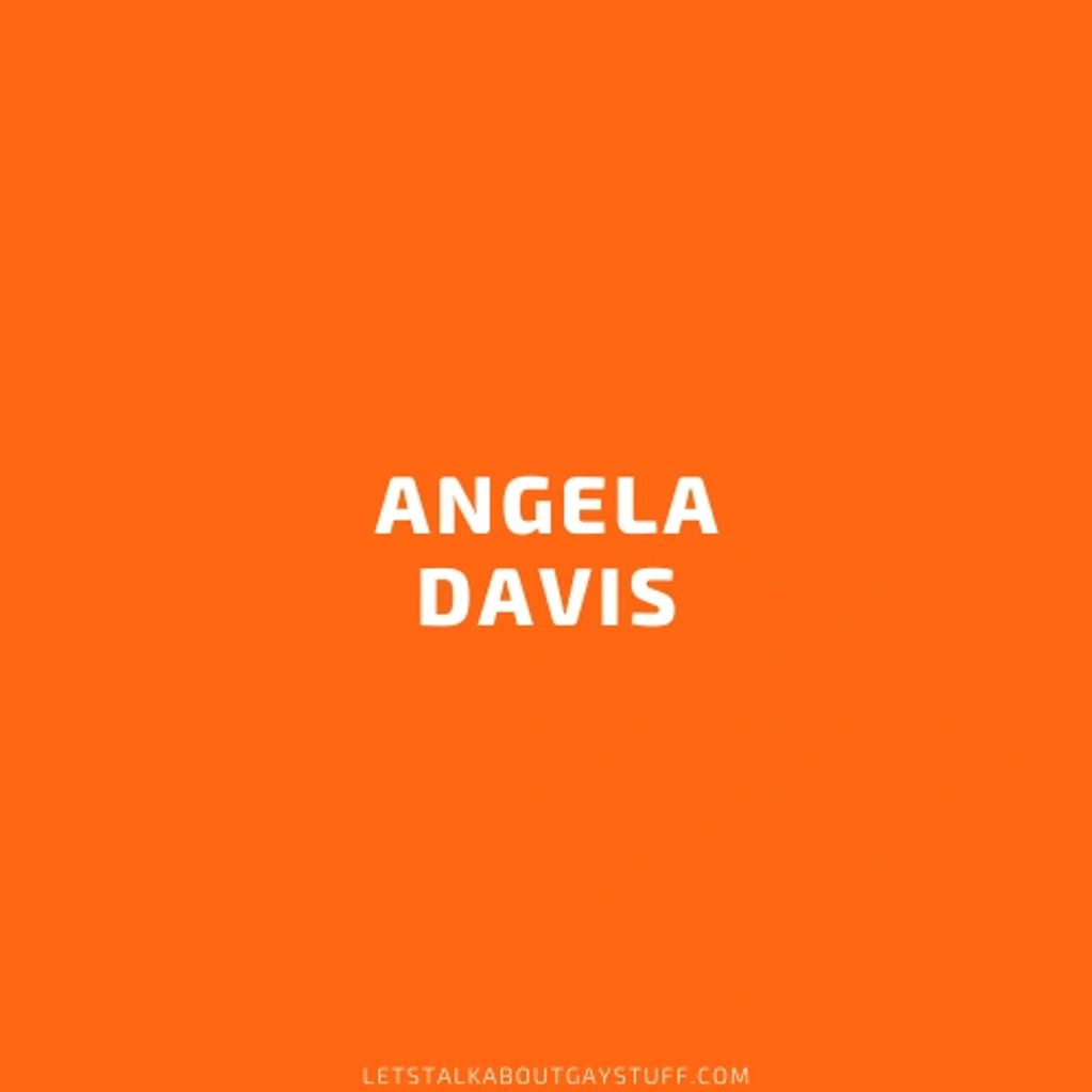 Angela Davis
National African American History Month LGBTQ Pioneer - civil rights, prison reform