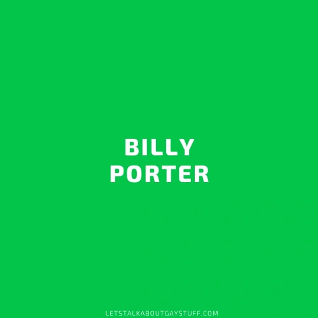 Billy Porter
National African American History Month
LGBTQ Pioneer - entertainment, acting