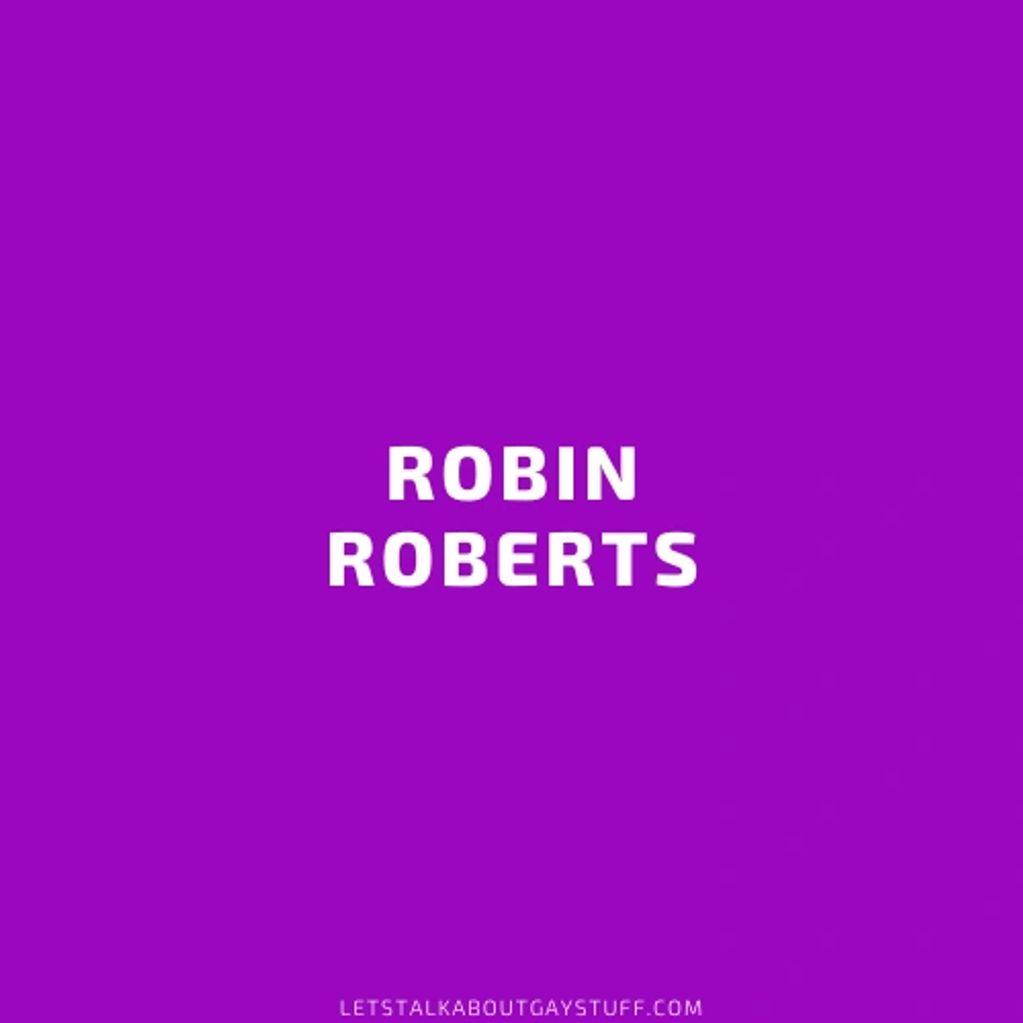Robin Roberts
National African American History Month
LGBTQ Pioneer - journalism, TV, sports