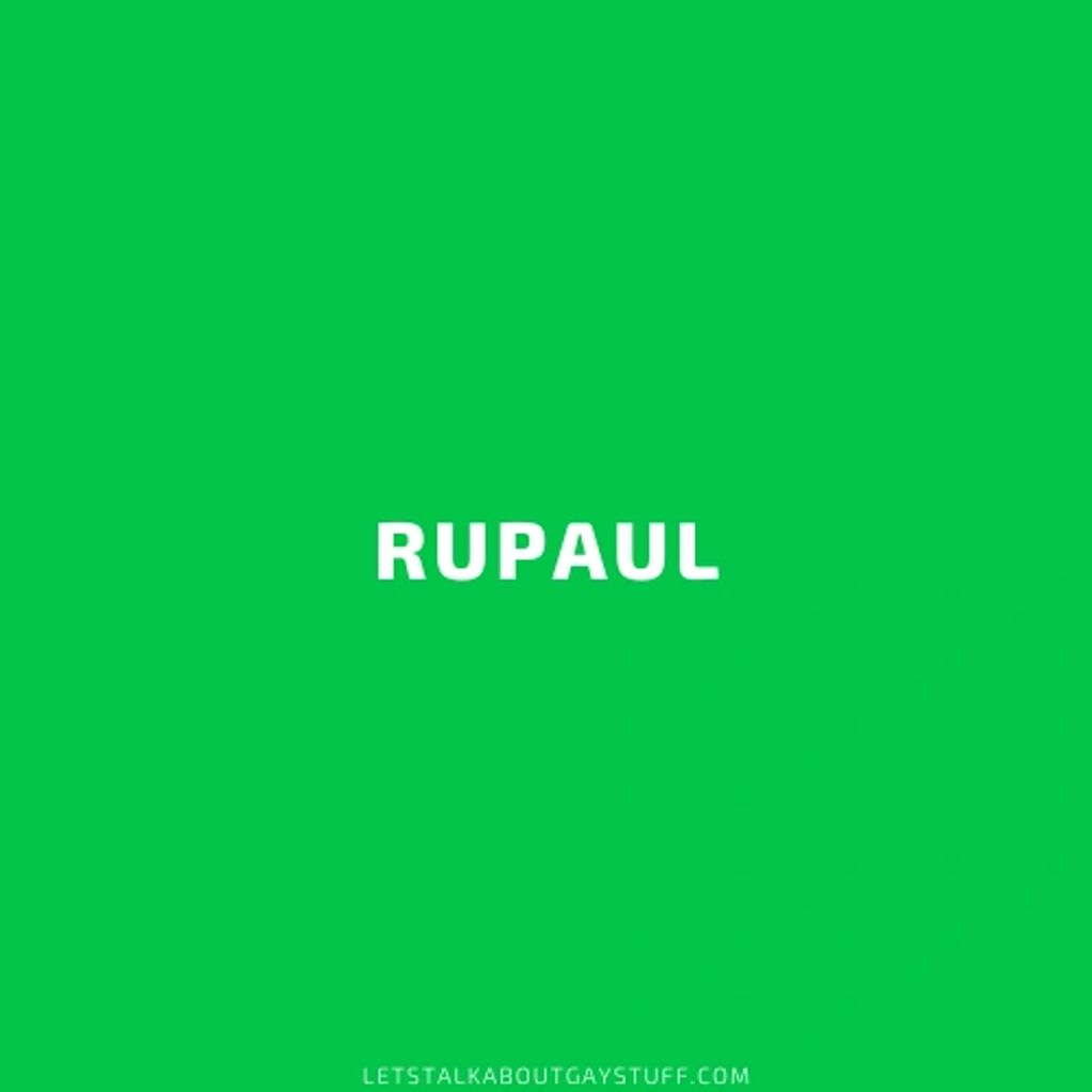 RuPaul
African American History Month
LGBTQ Pioneer - entertainment, drag, TV