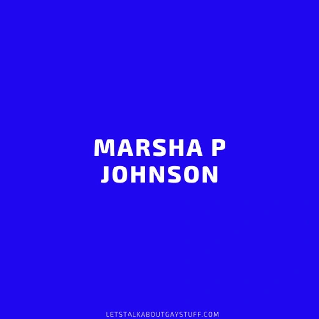 Marsha P. Johnson
National African American History Month
LGBTQ pioneer - civil rights
