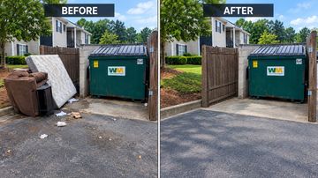 Keep your trash area PURGED weekly.