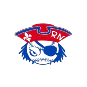 A pirate-themed mascot with a red hat and eyepatch.