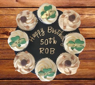 Cupcake board men’s birthday male
Guinness whiskey