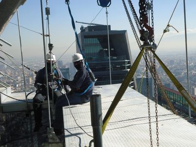 Especialistas en el trabajo en Altura.