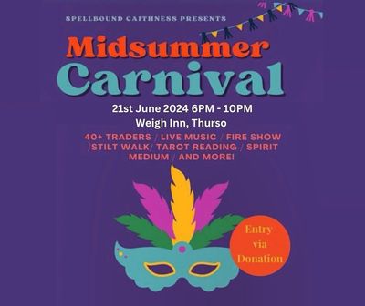 Midsummer carnival Thurso
Tunes in the dunes
Caithness festivals
Thurso party
Thurso nightclub
