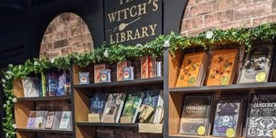 The witch’s library 
Unusual books
Occult books 
Occult shop
Old books
Witchy book shelf
Caithness