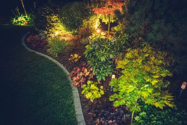 Landscape lighting, low voltage lighting, landscape audio
