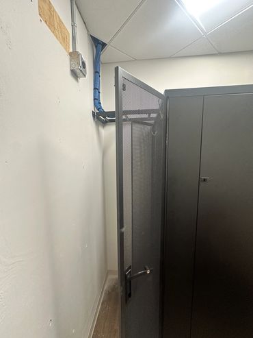 Data cabinet, structure cabling, install, poe, data, voice over ip
