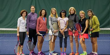 Adult tennis at Marcus Lewis Tennis Center