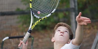 Junior tennis at Marcus Lewis Tennis Center