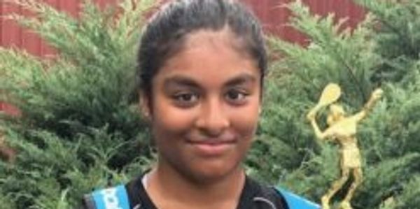 Maya Muhunthan Junior Tennis Champion at the Marcus Lewis Tennis Center