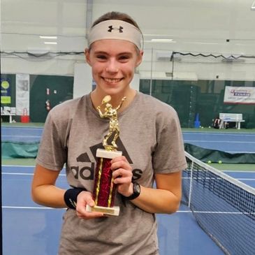 Sylvie Denny-Brown Marcus Lewis Tennis Center Junior tennis Champion
