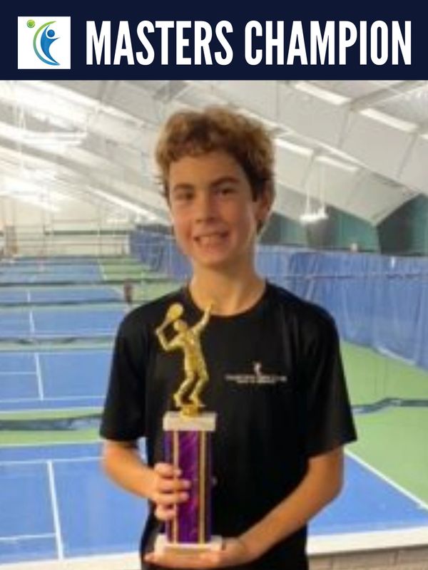 Masters Champion at the Marcus Lewis Tennis Center