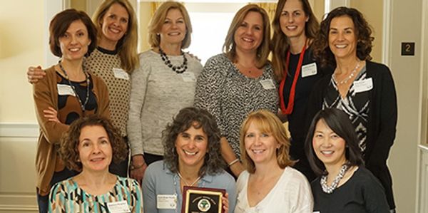 Adult tennis champions at Marcus Lewis Tennis Center