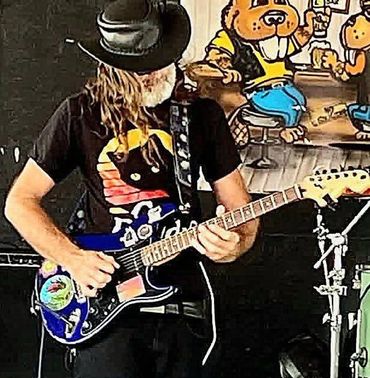 A Photo of UROCK Scott performing at the Beaver Bar in Murrell's Inlet, South Carolina.