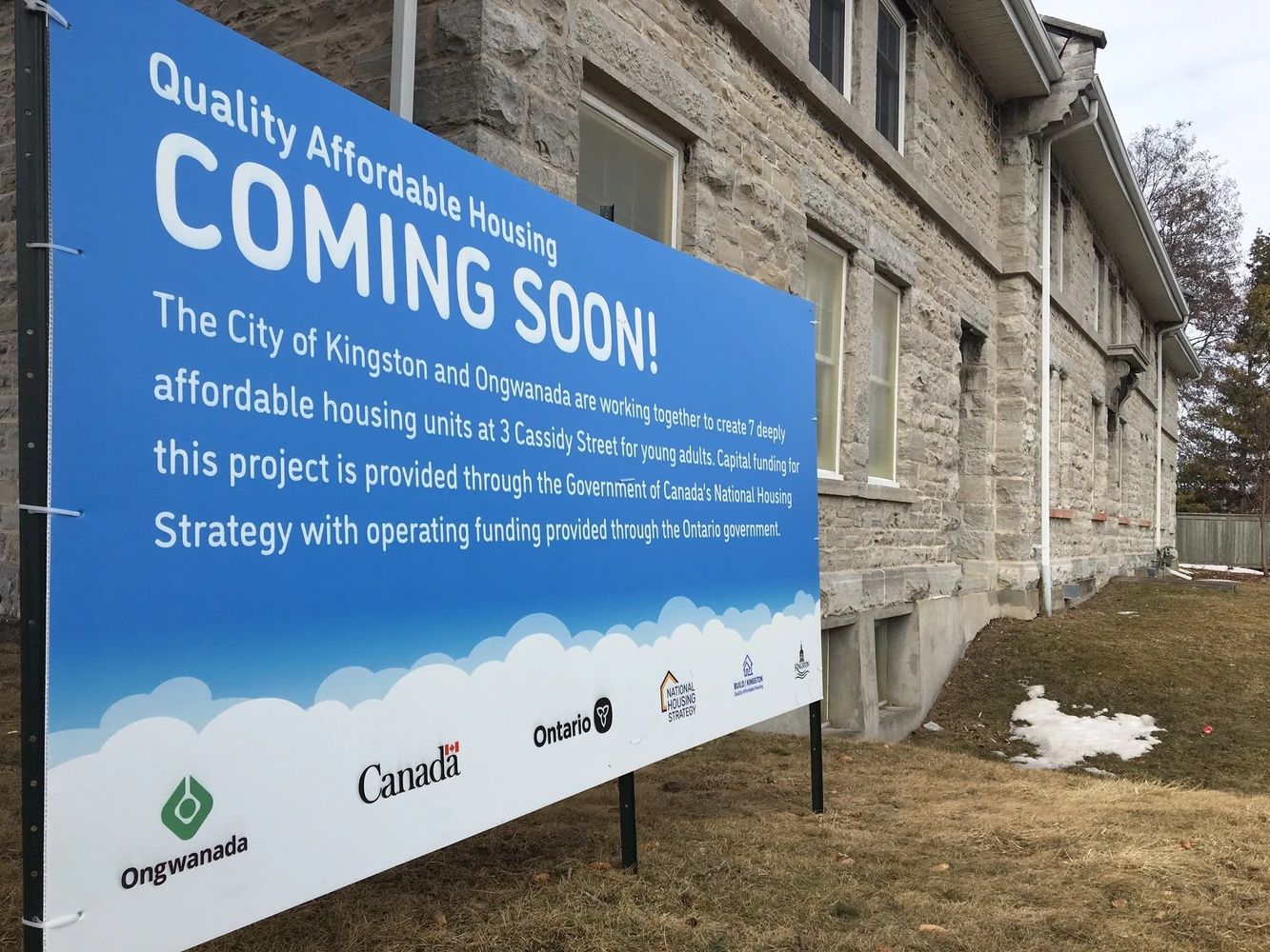 Public Progress principals have worked on 7 Rapid Housing projects, including this one in Kingston