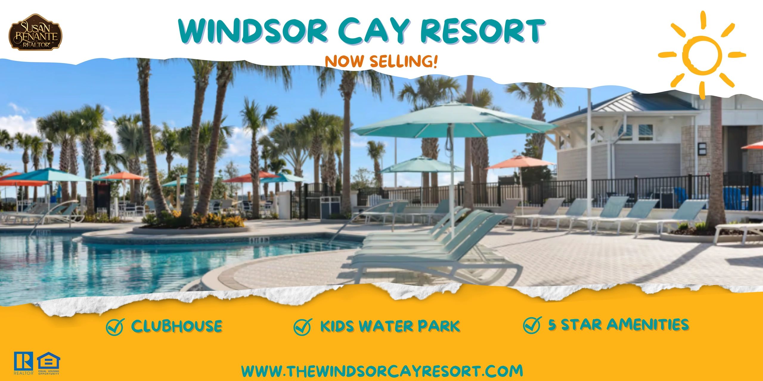 Windsor Cay Resort is now selling vacation homes for sale near Disney Orlando FL