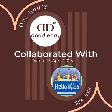 Doodledry Collaborated with Hello Kids