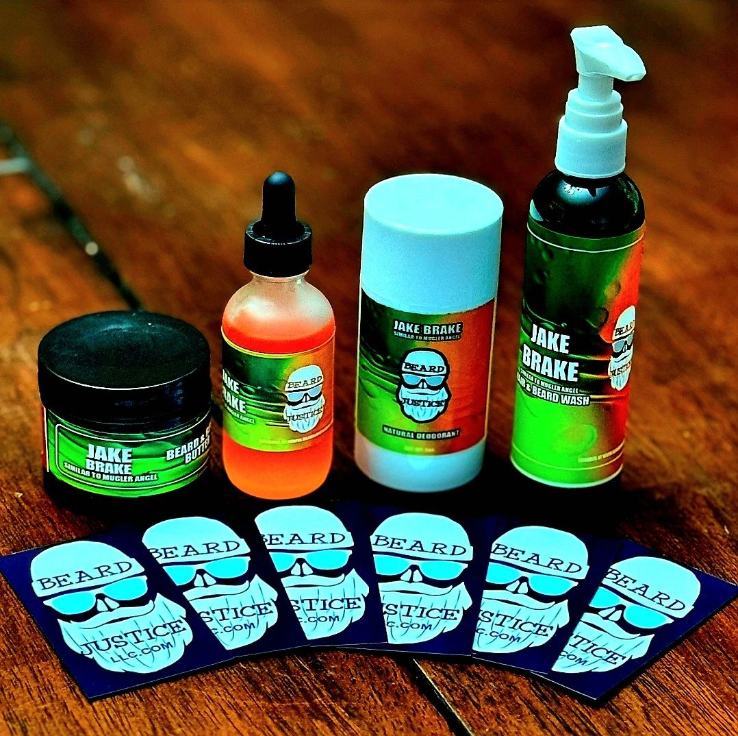 Ced's Special with oil, butter, shampoo and deodorant. Order your kit today. Just pick the scent.