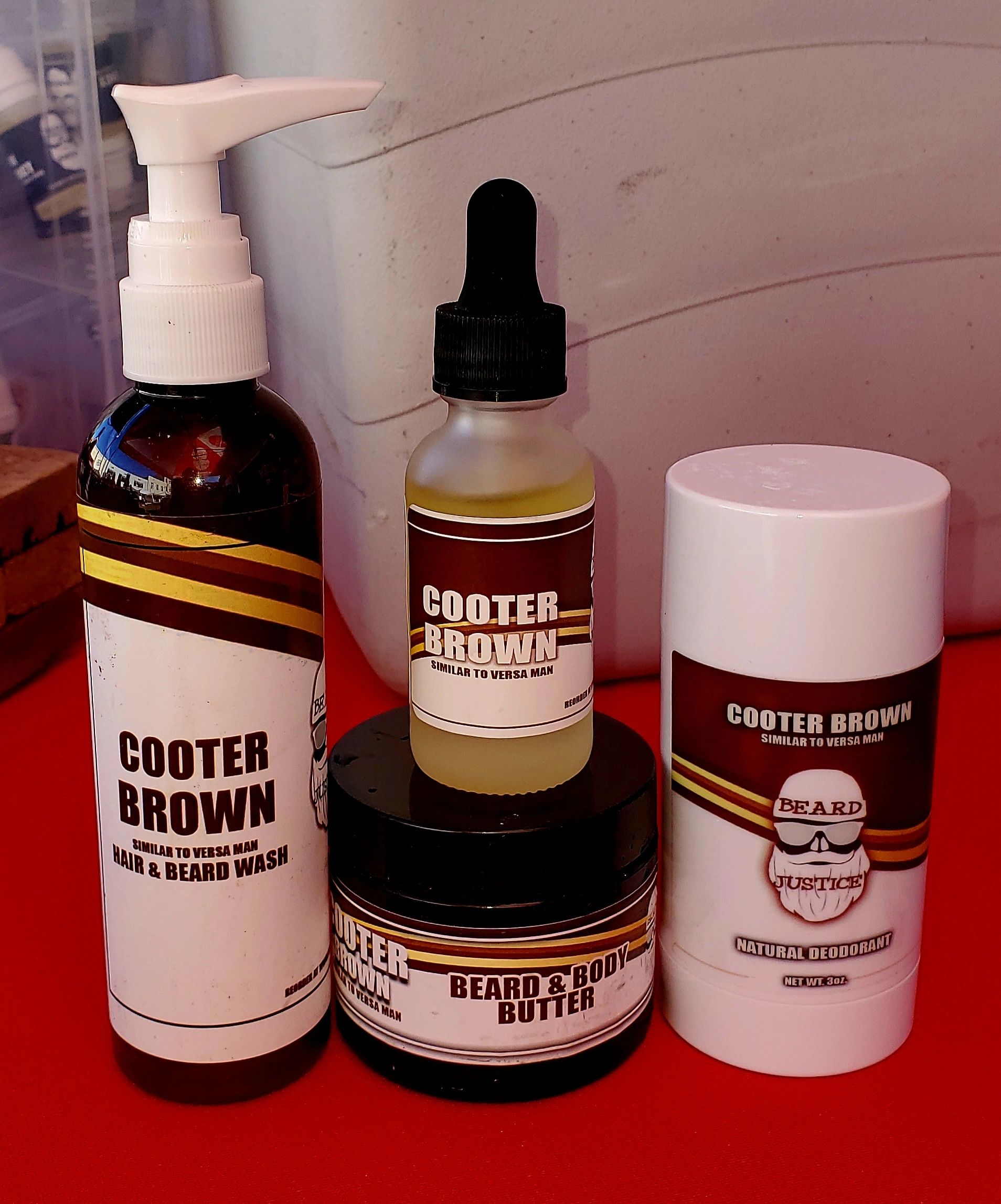 Ced's Special, the ultimate grooming kit gets you beard and body oil, butter, deodorant and wash.