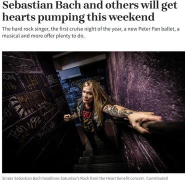 News about 2023 Fargo headliner Sebastian Bach