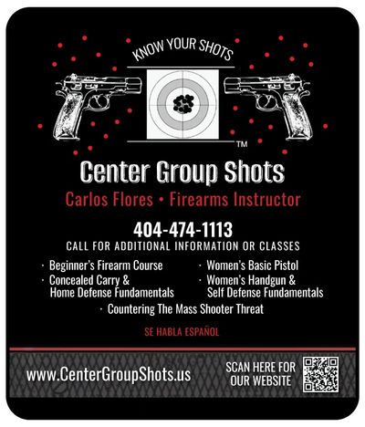 center group fire arm training