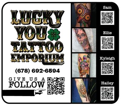 lucky you tattoo emporium in griffin