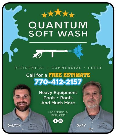 Pressure Washing in Griffin Quantum Soft Wash