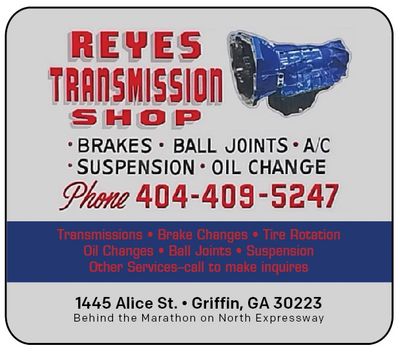 Auto Repair in Griffin Reyes Transmission Shop