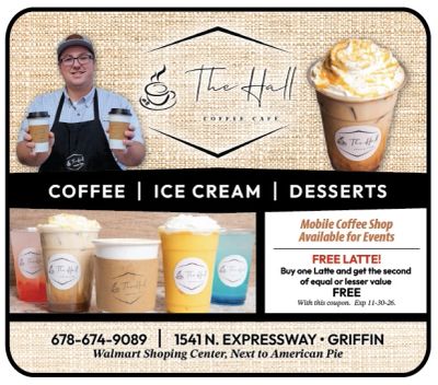 The Hall Coffee Cafe mobile coffee Griffin