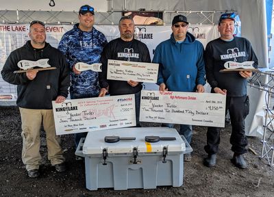 Team Yankee Troller winning the Lake Ontario Spring King of the Lake 2019