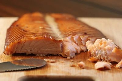 Smoked Chinook Salmon Picture