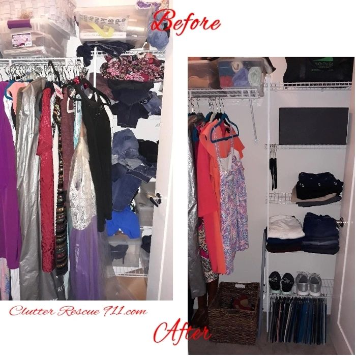 closet, Clutter Rescue 911, Columbus Home Organizer, organization, clutter,  professional organizer