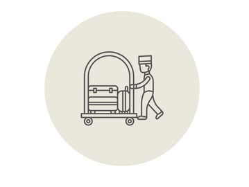 Holiday decorating service as part of maintenance package.