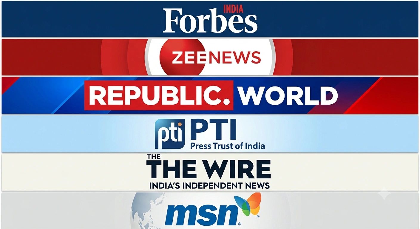 Astro Ankit in Forbes India, Zee News, PTI News, The Wire, MSN, Republic World & 500+ publications