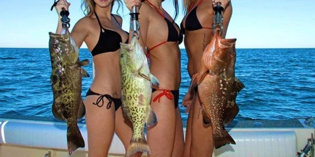 Some nice groupers that could not resist Bottom Candy octopus fishing lure baits.! 