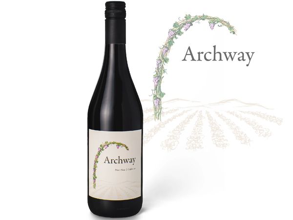 Archway Wines bottle shot and logo