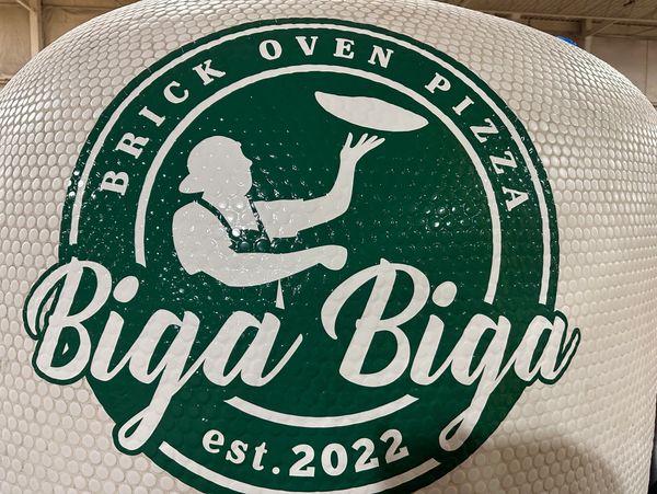 Biga Biga Brick Oven Pizza Mobile Pizza Trailer. Visit www.bigabigapizza.com