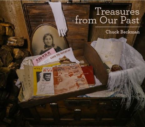 Cover of Treasures from our Past CD which contains soothing music played by Certified Music Practitioner Chuck Beckman