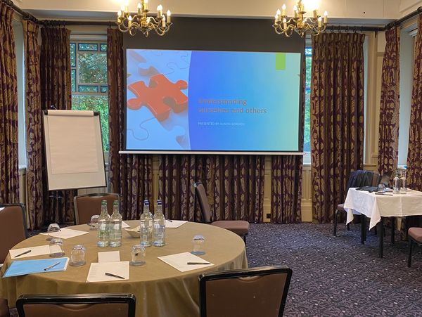 classroom setup for business development course