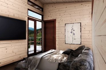 HABITACION DE CABAÑA DE MONTAÑA