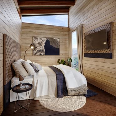 HABITACION CABAÑA DE MONTAÑA