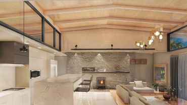 AREA SOCIAL DE CASA DE PLAYA