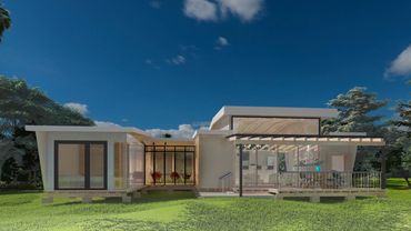 CASA DE PLAYA CON DETALLES DE LUJO