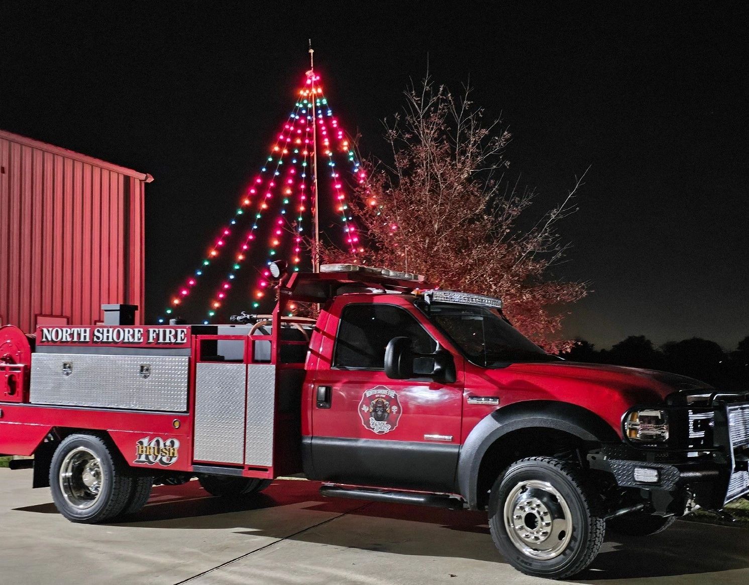 North shore fire department truck